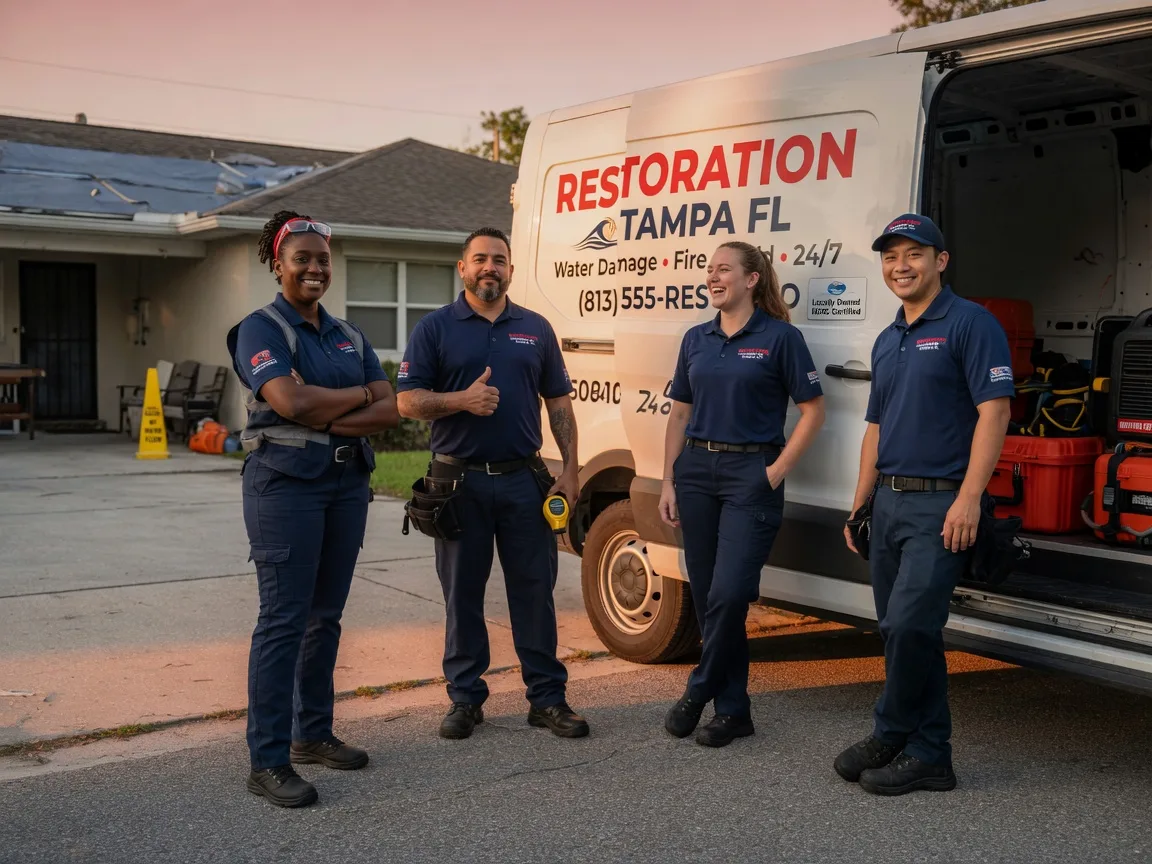 Water Damage Restoration company in Ridgeville, IN